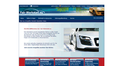 Desktop Screenshot of fair-werkstatt.eu